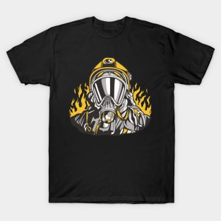 firefighter-in-uniform T-Shirt